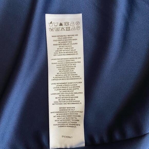 CIty Chic Hidden Treasure Maxi Dress in Navy, Size 14 - Picture 11 of 12